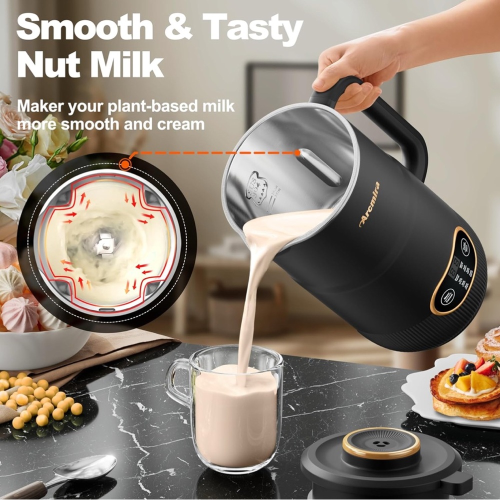 Nut Milk Maker, 8 in 1 - Picture 6 of 10